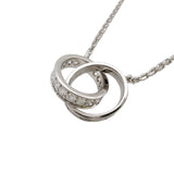 カルティエ Cartier ベビーラブダイヤネックレス ホワイトゴールド 750WG ダイヤモンド ジュエリー