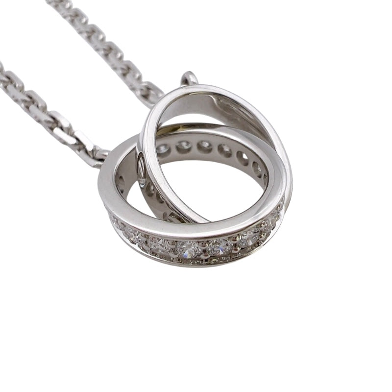 カルティエ Cartier ベビーラブダイヤネックレス ホワイトゴールド 750WG ダイヤモンド ジュエリー