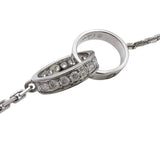 カルティエ Cartier ベビーラブダイヤネックレス ホワイトゴールド 750WG ダイヤモンド ジュエリー