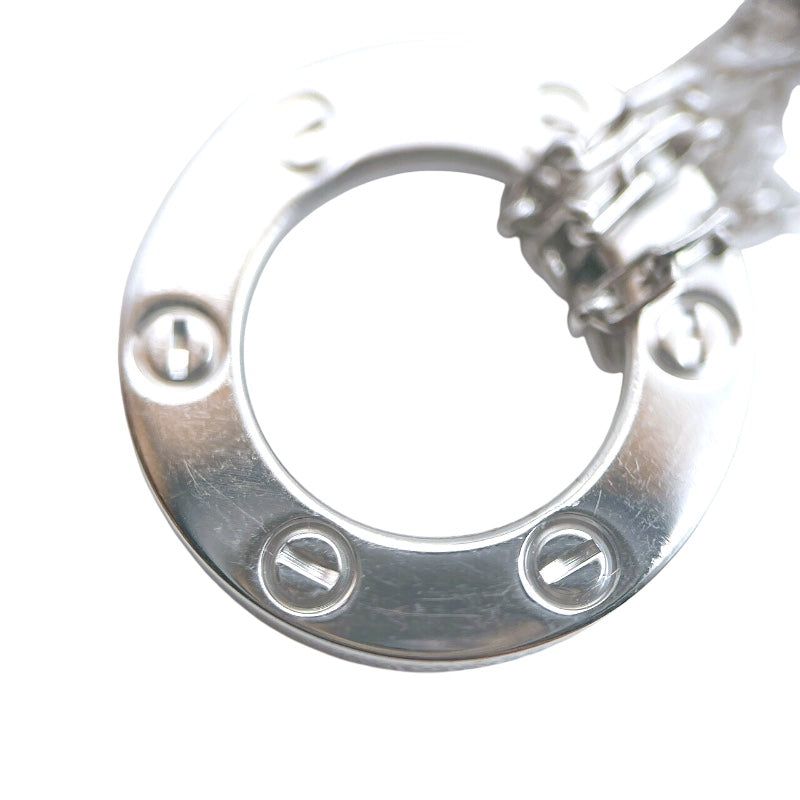 カルティエ Cartier ラブサークルブレス2Pダイヤ ホワイトゴールド 750WG ジュエリー