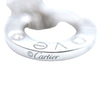 カルティエ Cartier ラブサークルブレス2Pダイヤ ホワイトゴールド 750WG ジュエリー