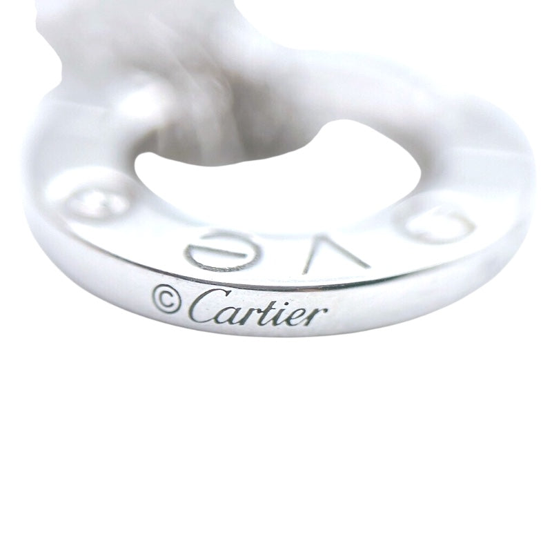 カルティエ Cartier ラブサークルブレス2Pダイヤ ホワイトゴールド 750WG ジュエリー