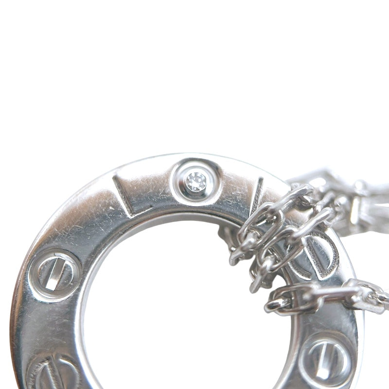 カルティエ Cartier ラブサークルブレス2Pダイヤ ホワイトゴールド 750WG ジュエリー