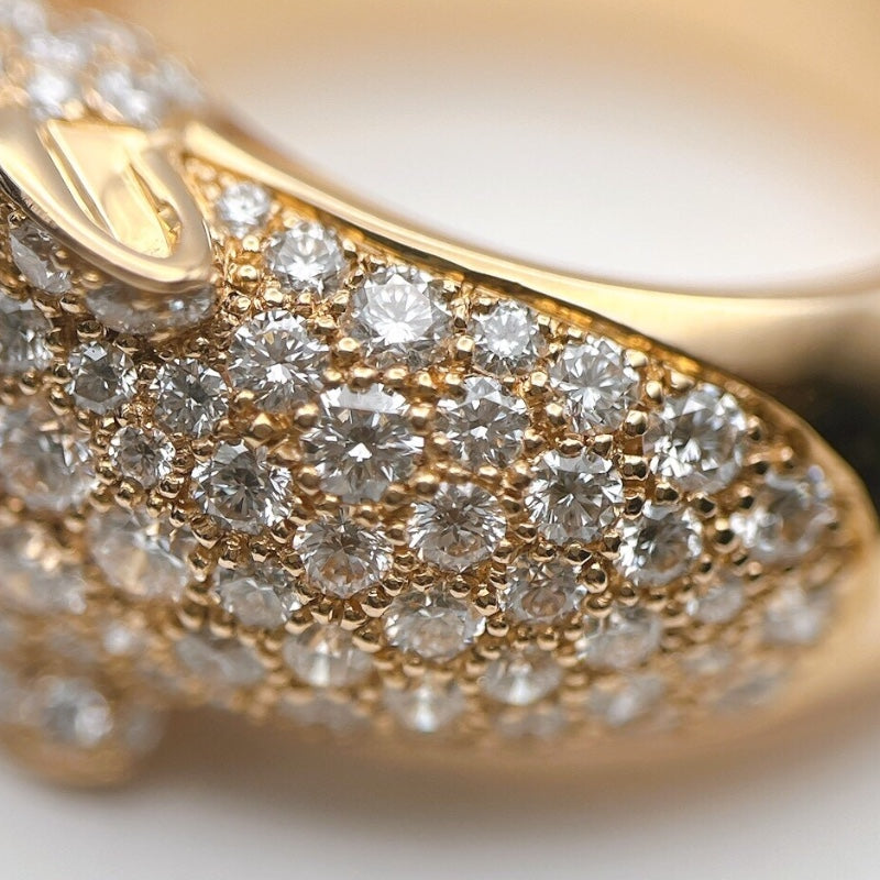 カルティエ Cartier パンテールドゥカルティエリング ピンクゴールド 750PG/エメラルド/オニキス/ダイヤモンド ジュエリー