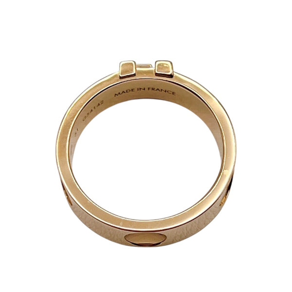 ルイ・ヴィトン LOUIS VUITTON バーグアンプラントLVリング ピンクゴールド 750PG ジュエリー