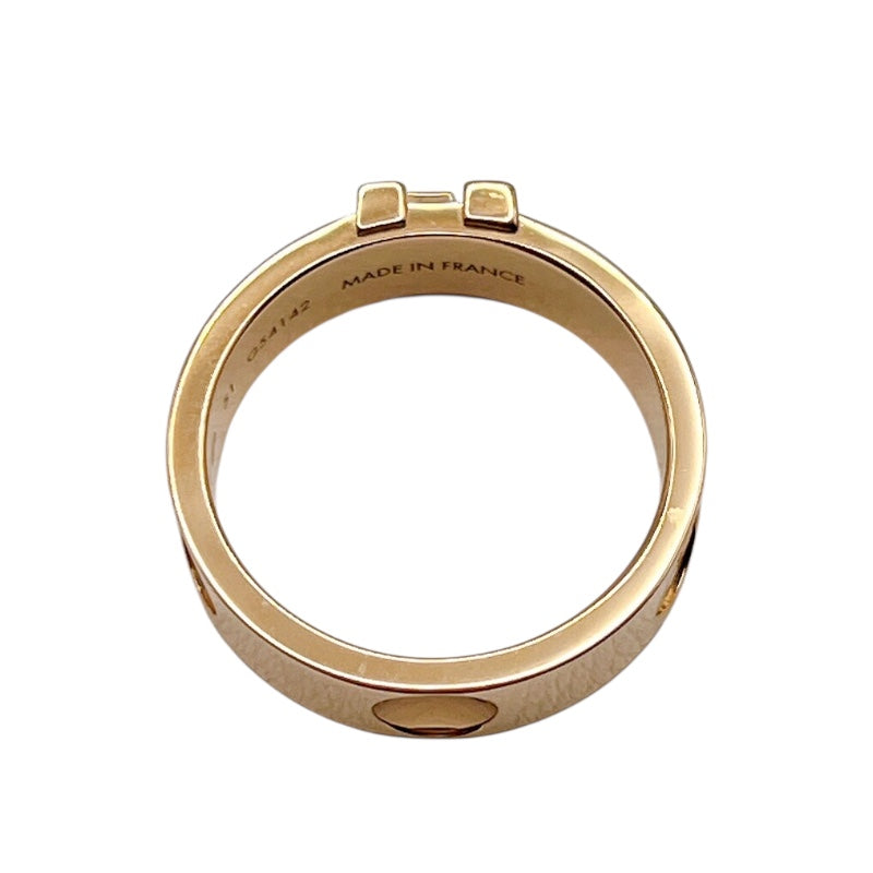 ルイ・ヴィトン LOUIS VUITTON バーグアンプラントLVリング ピンクゴールド 750PG ジュエリー