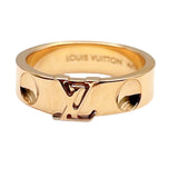 ルイ・ヴィトン LOUIS VUITTON バーグアンプラントLVリング ピンクゴールド 750PG ジュエリー
