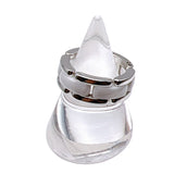 シャネル CHANEL ウルトラリングミディアム ホワイトゴールド 750WG/セラミック セラミック ジュエリー