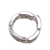シャネル CHANEL ウルトラリングミディアム ホワイトゴールド 750WG/セラミック セラミック ジュエリー