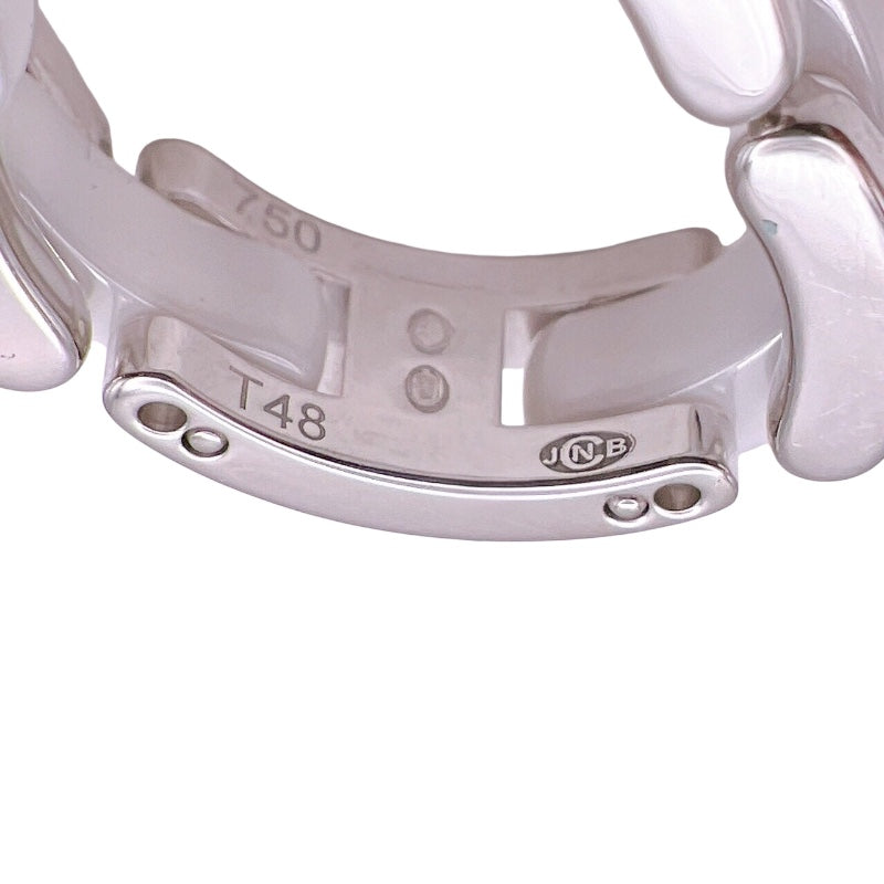 シャネル CHANEL ウルトラリングミディアム ホワイトゴールド 750WG/セラミック セラミック ジュエリー