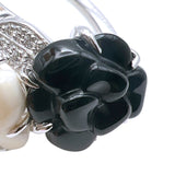 シャネル CHANEL カメリアリング ホワイトゴールド 750WG ジュエリー