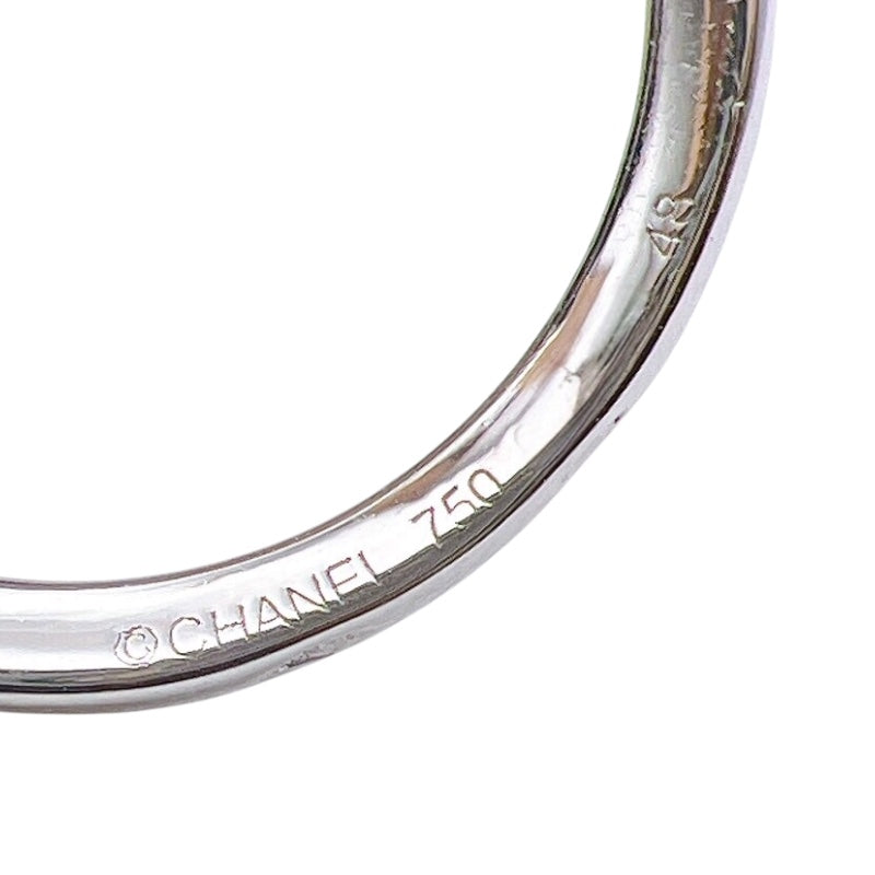シャネル CHANEL カメリアリング ホワイトゴールド 750WG ジュエリー