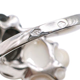 シャネル CHANEL カメリアリング ホワイトゴールド 750WG ジュエリー