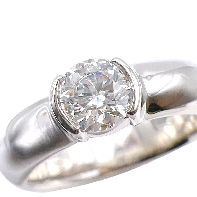 ティファニー TIFFANY＆CO ドッツソリティアリング プラチナ Pt950プラチナ ジュエリー