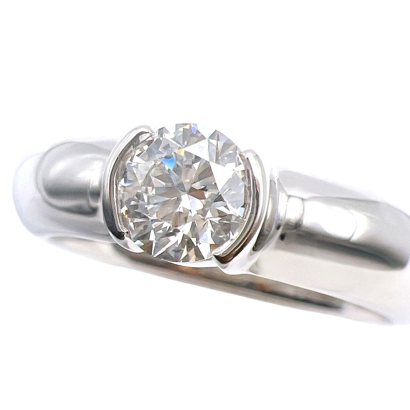 ティファニー TIFFANY＆CO ドッツソリティアリング プラチナ Pt950プラチナ ジュエリー