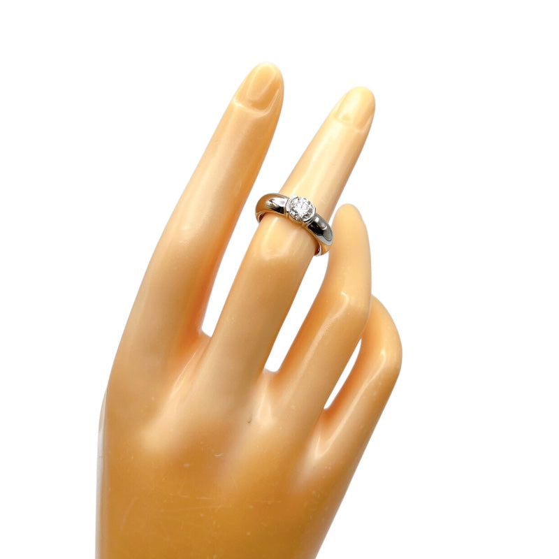 ティファニー TIFFANY＆CO ドッツソリティアリング プラチナ Pt950プラチナ ジュエリー