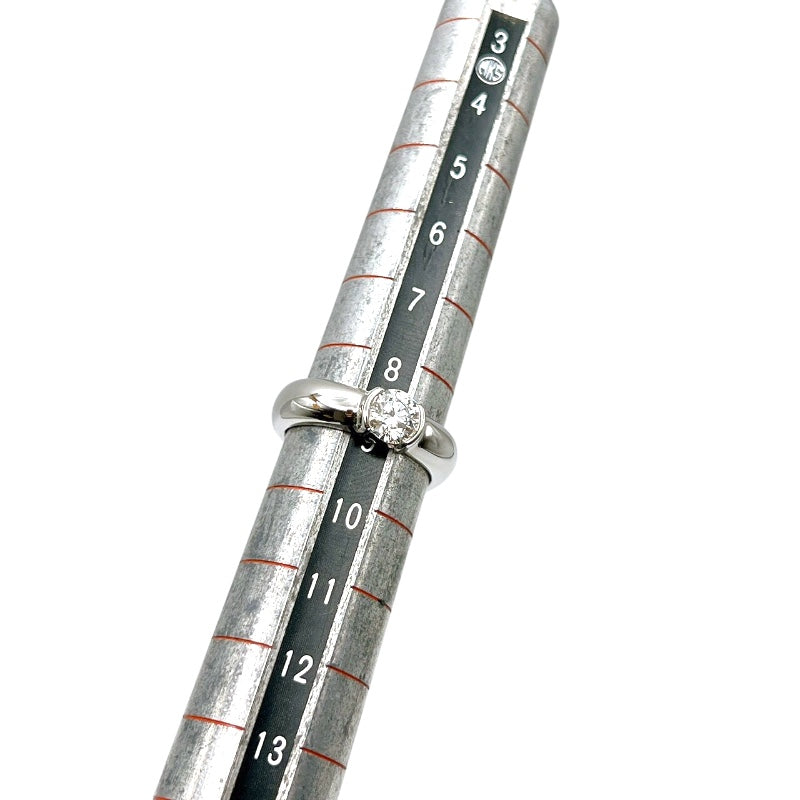 ティファニー TIFFANY＆CO ドッツソリティアリング プラチナ Pt950プラチナ ジュエリー