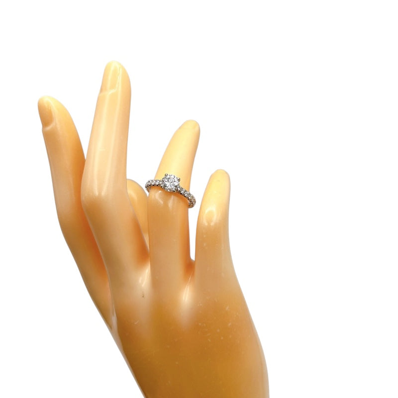 カルティエ Cartier エタンセルドゥカルティエソリテールダイヤリング プラチナ Pt950 ダイヤモンド ジュエリー