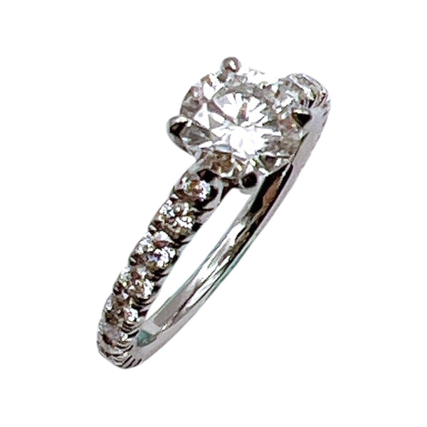 カルティエ Cartier エタンセルドゥカルティエソリテールダイヤリング プラチナ Pt950 ダイヤモンド ジュエリー