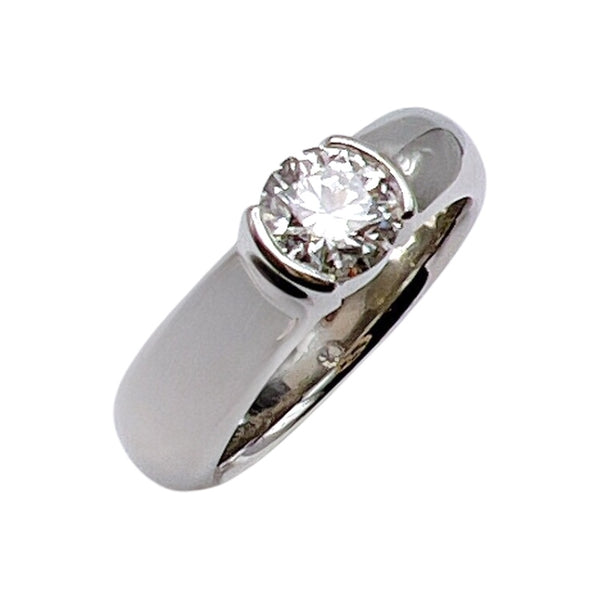 ティファニー TIFFANY＆CO ドッツソリティアリング プラチナ Pt950プラチナ ジュエリー