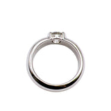 ティファニー TIFFANY＆CO ドッツソリティアリング プラチナ Pt950プラチナ ジュエリー