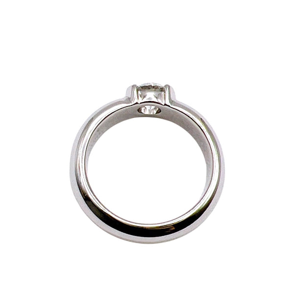 ティファニー TIFFANY＆CO ドッツソリティアリング プラチナ Pt950プラチナ ジュエリー