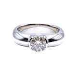 ティファニー TIFFANY＆CO ドッツソリティアリング プラチナ Pt950プラチナ ジュエリー