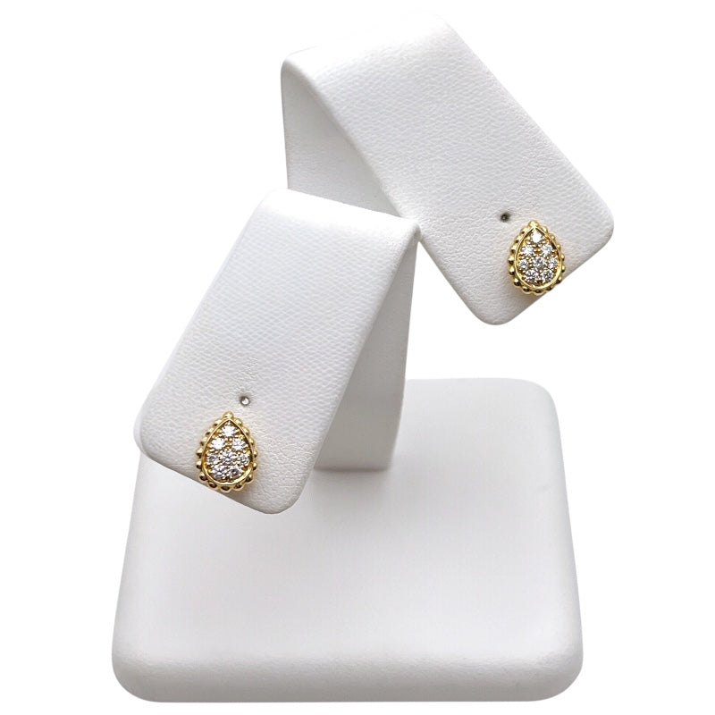 ブシュロン BOUCHERON セルパンボエムスタッズダイヤピアス スモール