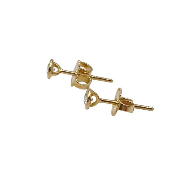 ティファニー TIFFANY＆CO バイザヤードピアス K18ゴールド ダイヤモンド ジュエリー