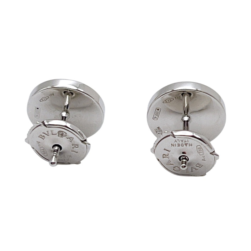 ブルガリ BVLGARI ブルガリブルガリピアス ホワイトゴールド 750WG/オニキス ジュエリー