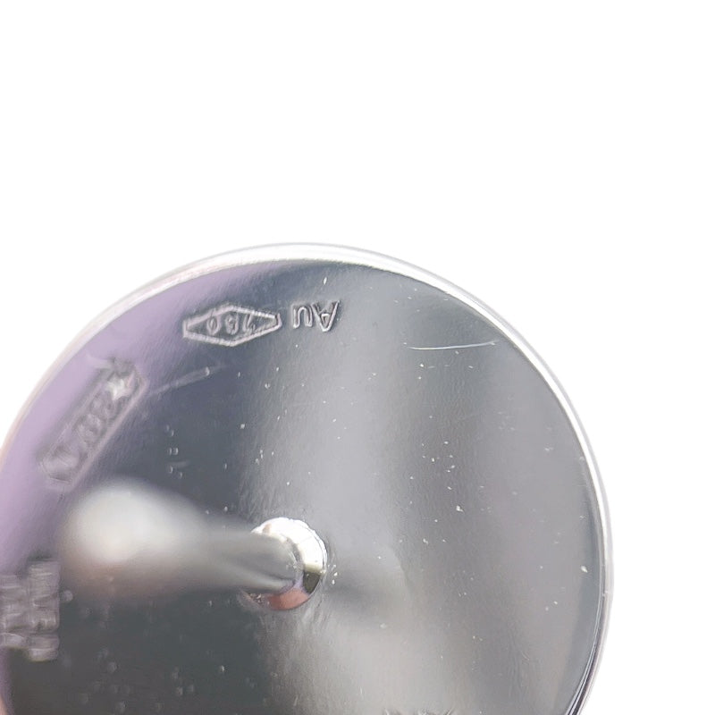 ブルガリ BVLGARI ブルガリブルガリピアス ホワイトゴールド 750WG/オニキス ジュエリー