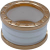 ブルガリ BVLGARI ビーゼロワンリング4バンド(M) ピンクゴールド Au750/セラミック　 ジュエリー