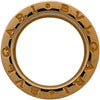 ブルガリ BVLGARI ビーゼロワンリング4バンド(M) ピンクゴールド Au750/セラミック　 ジュエリー