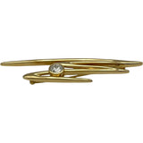 タサキ TASAKI ブローチ ゴールド K18 ダイヤモンド ジュエリー