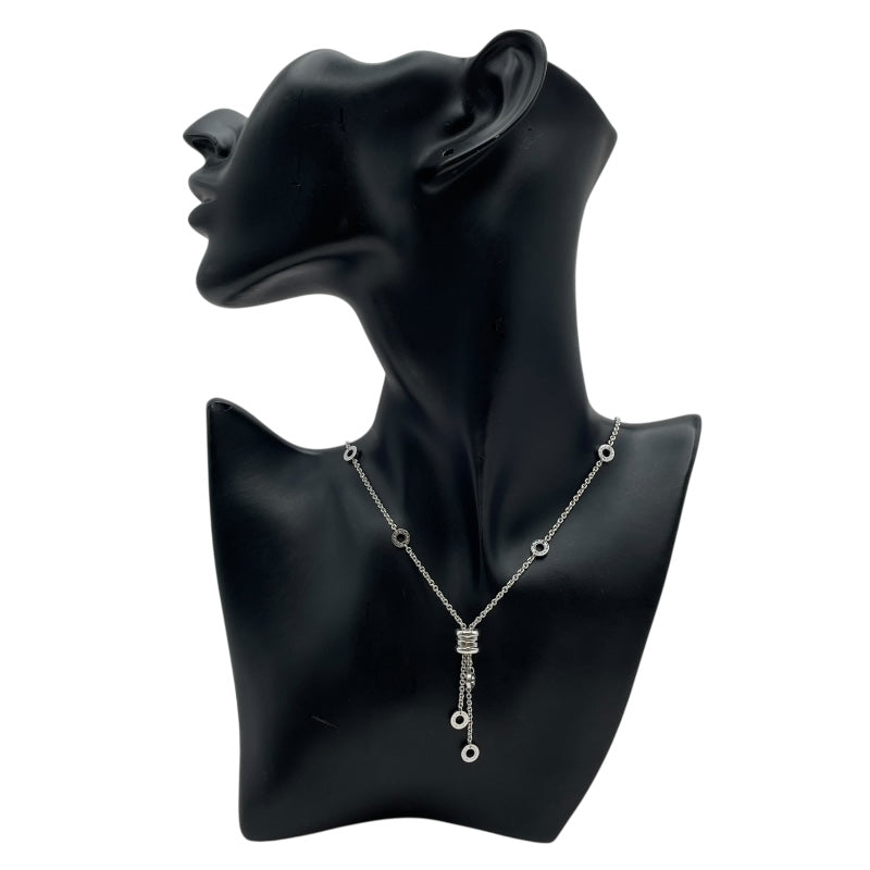 ブルガリ BVLGARI ビーゼロワンエレメントネックレス ホワイトゴールド 750 ジュエリー