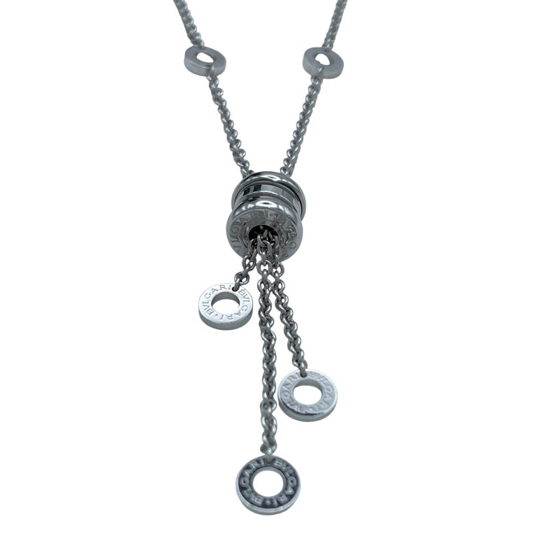 ブルガリ BVLGARI ビーゼロワンエレメントネックレス ホワイトゴールド 750 ジュエリー