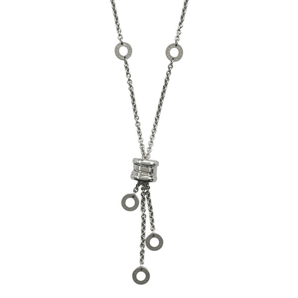 ブルガリ BVLGARI ビーゼロワンエレメントネックレス ホワイトゴールド 750 ジュエリー