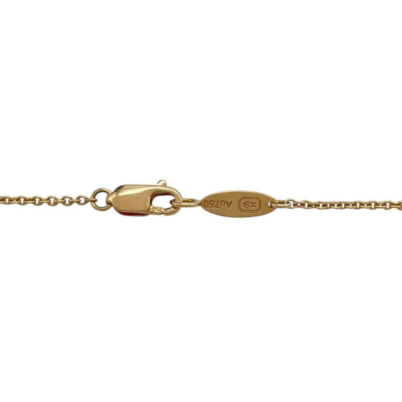 ハリーウィンストン HARRY WINSTON HWロゴダイヤネックレス ピンクゴールド Au750 ジュエリー