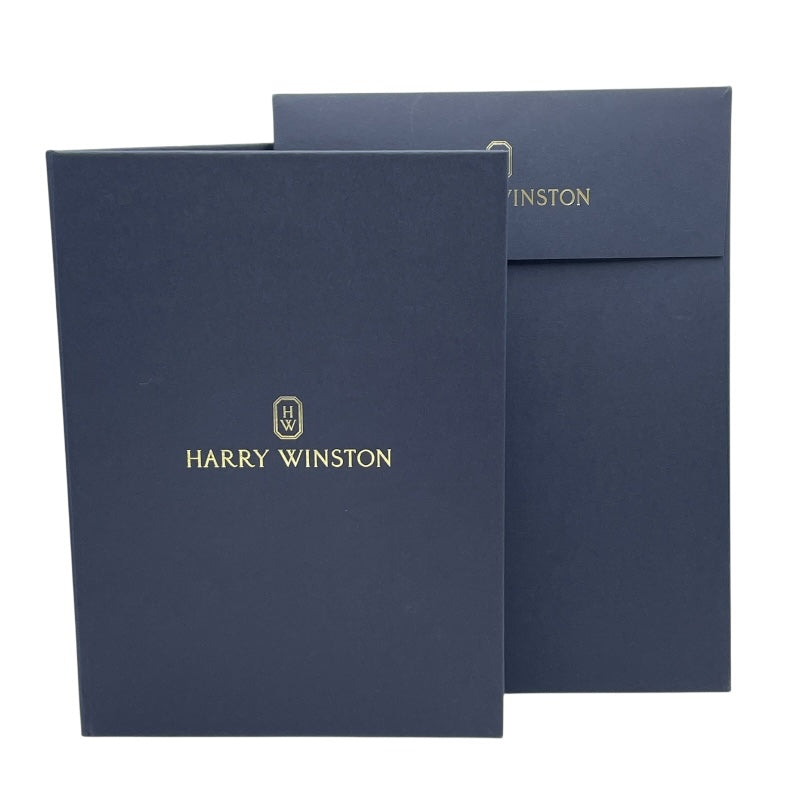 ハリーウィンストン HARRY WINSTON HWロゴダイヤネックレス ピンクゴールド Au750 ジュエリー