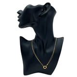 カルティエ Cartier ラブサークルネックレス2PD ゴールド Au750 ジュエリー