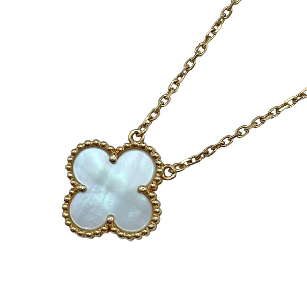 ヴァンクリーフ＆アーペル Van Cleef & Arpels ヴィンテージアルハンブラネックレス ゴールド Au750 ジュエリー