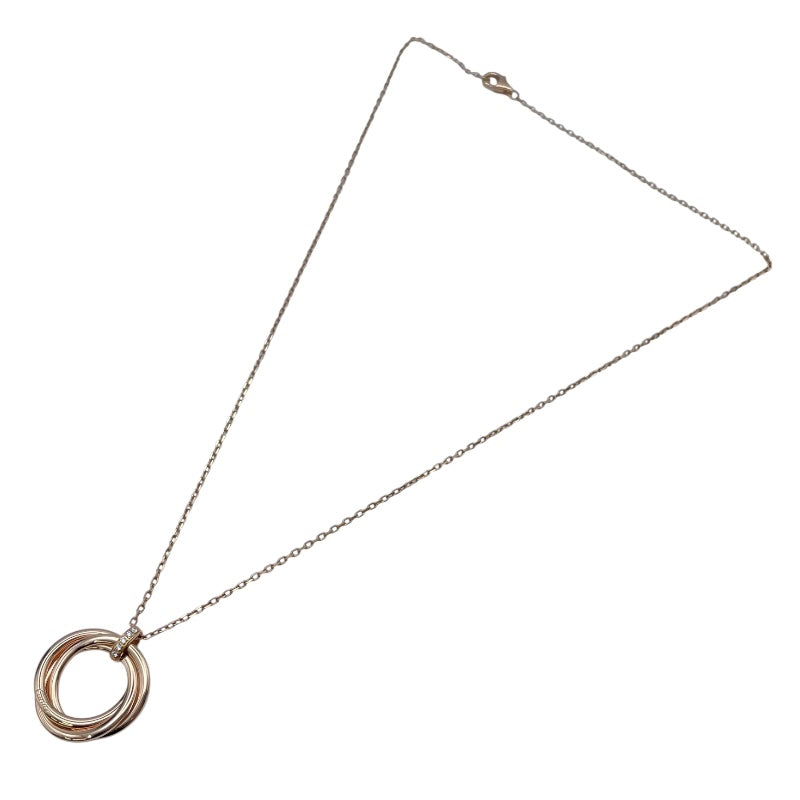 カルティエ Cartier トリニティダイヤネックレス ピンクゴールド 750 ジュエリー