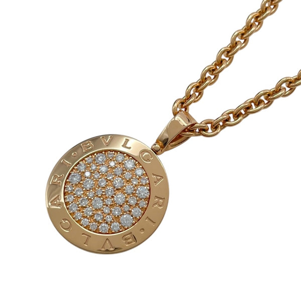 ブルガリ BVLGARI ブルガリブルガリネックレス ピンクゴールド 750 ダイヤモンド ジュエリー