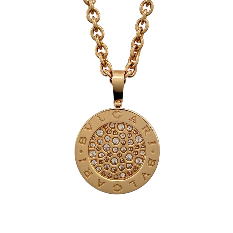 ブルガリ BVLGARI ブルガリブルガリネックレス ピンクゴールド 750 ダイヤモンド ジュエリー