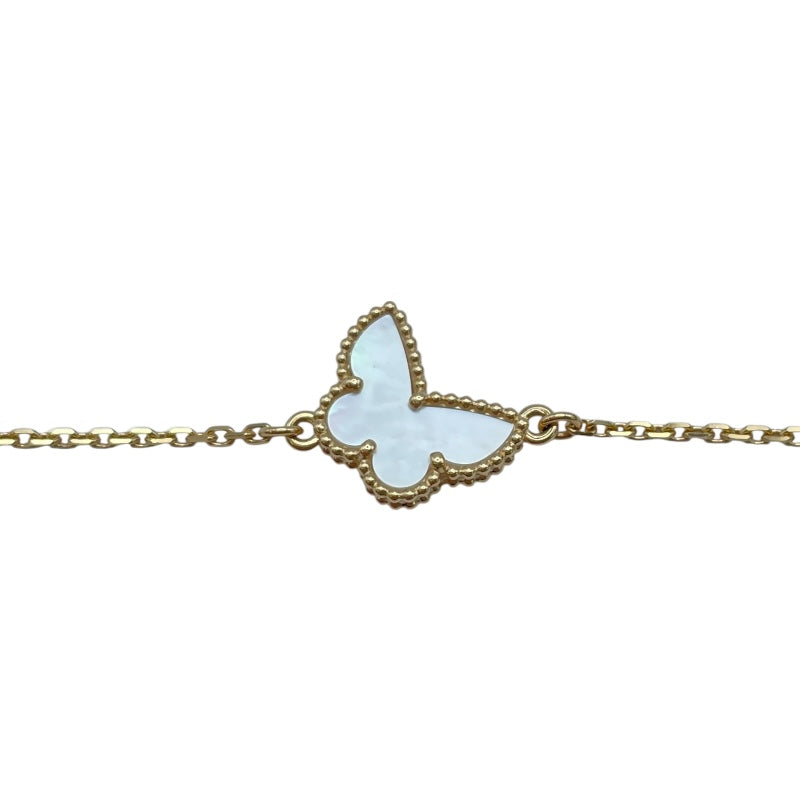 ヴァンクリーフ＆アーペル Van Cleef & Arpels スウィートアルハンブラパピヨンブレス ゴールド Au750 ジュエリー