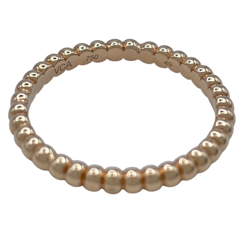 ヴァンクリーフ＆アーペル Van Cleef & Arpels ペルレスモールリング ピンクゴールド 750 ジュエリー