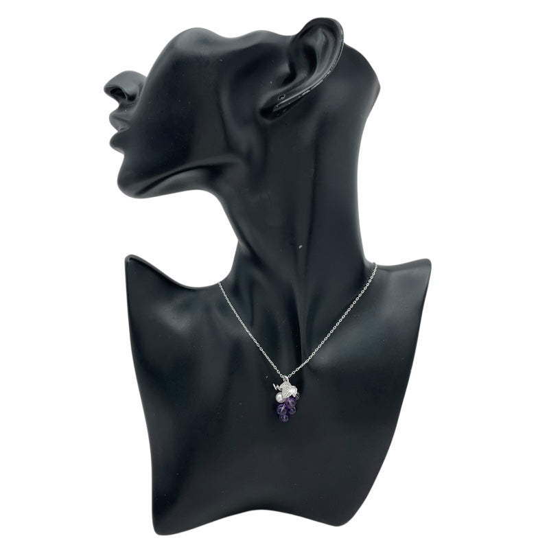 ミキモト MIKIMOTO Xmasチャリティネックレス ホワイトゴールド K18