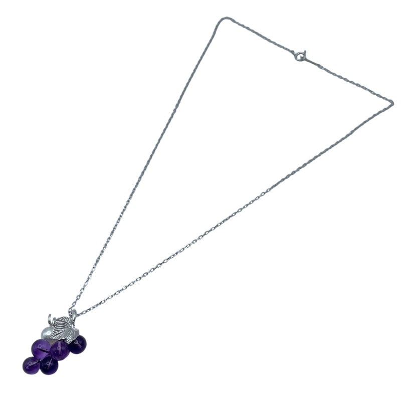 ミキモトチャリティーアクセサリー ミキモト MIKIMOTO Xmasチャリティネックレス ホワイトゴールド K18