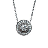 カルティエ Cartier ダムールネックレス ホワイトゴールド Au750 ジュエリー