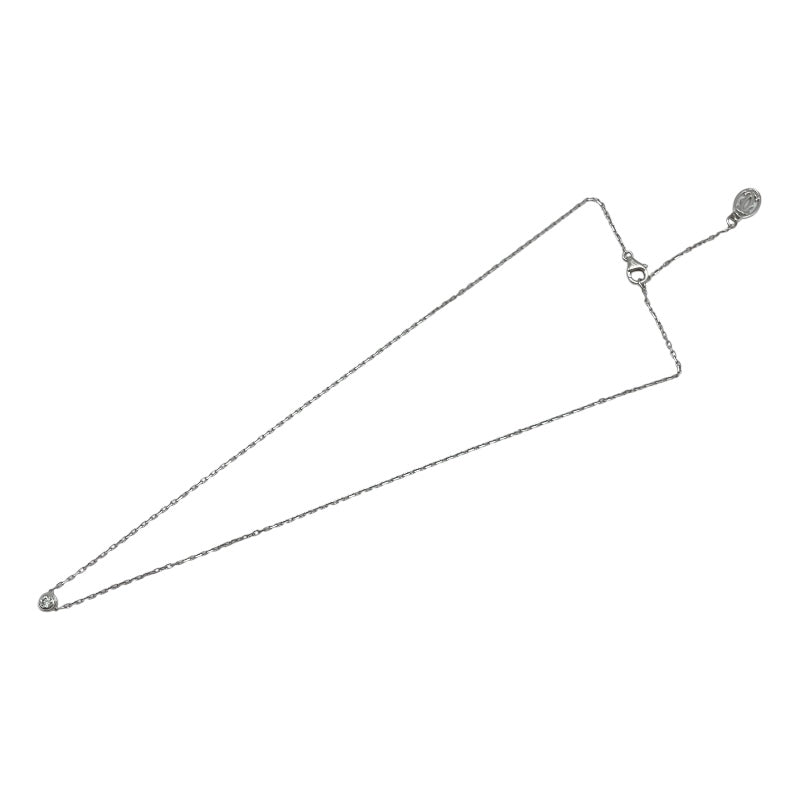 カルティエ Cartier ダムール ネックレス S ホワイトゴールド Au750 ダイヤモンド ジュエリー